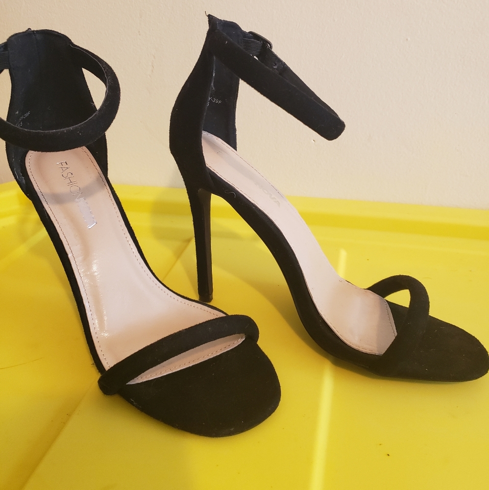 "Strapped Sucess" Fashion Nova Heel